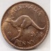 AUSTRALIA 1918i and 1946 . ONE 1 PENNY